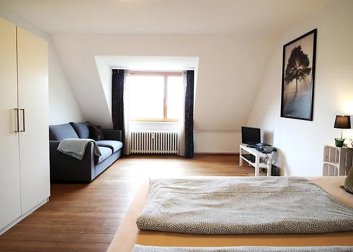 Zentrale Stadtwohnung - direkt am Main, Park-Ausblick